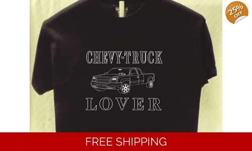 Chevy Truck T Lover T shirt Great Gift for a Friend